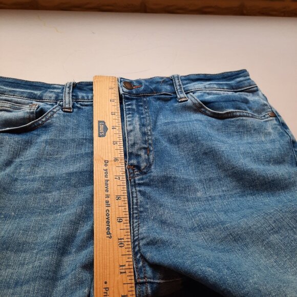 Judy Blue‎ Jeans Womens 15/32 High Rise Skinny Acid Mineral Wash Distressed - Picture 8 of 10